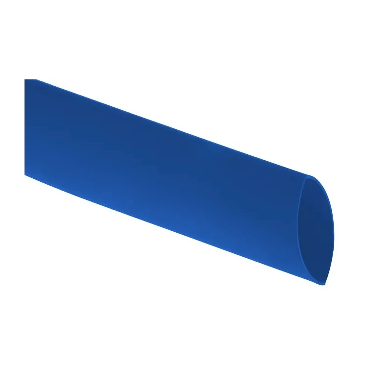 RS PRO Halogen Free Heat Shrink Tubing Blue 9.5mm Sleeve Diameter x 1.2m Length 2:1 Ratio 267-2118