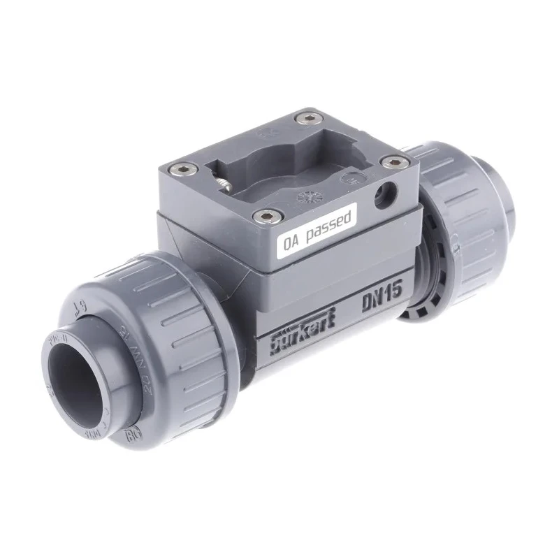 Burkert Polyvinyl Chloride 1/2 in Plastic Pipe Fitting 423938