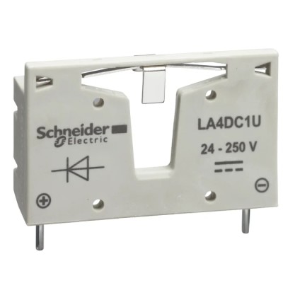 Schneider Electric TeSyS D Surge Suppressor for Use with TeSys D Series LA4DC1U