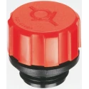 Elesa Hydraulic Breather Cap 31 mm Diameter, 3/8 in Thread Size, Polyamide Technopolymer, Semi Matt Finish 54661
