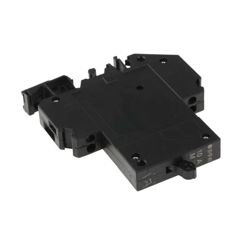 ETA Thermal Circuit Breaker 10A Current Rating 1-Pole DIN Rail Mount 2210-T210-K0M1-H121-10A