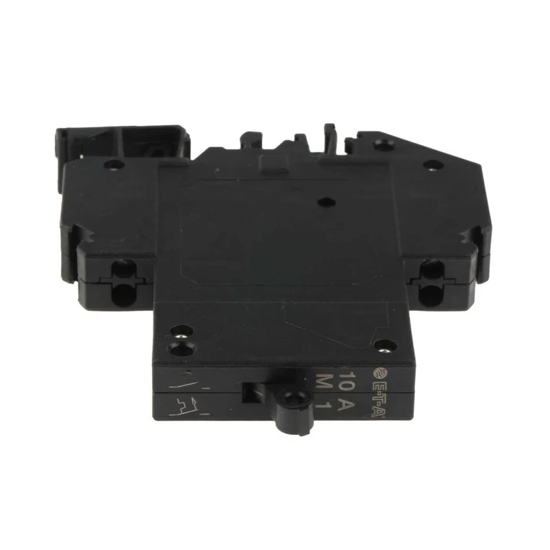 ETA Thermal Circuit Breaker 10A Current Rating 1-Pole DIN Rail Mount 2210-T210-K0M1-H121-10A