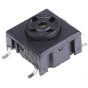 MEC IP67 Black Tactile Switch SPST 50mA 24 V dc Through Hole Surface 