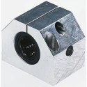 Ewellix Makers in Motion Bearing Unit LUNE12 D-2LS Aluminium Housing 12mm Bore 22mm Outer Diameter LUNE Series LUNE12 D-2LS