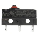 ZF Button Micro Switch, Solder Terminal, 10.1A, 250 V ac, SPDT, IP6K7 DC2C-A1AA