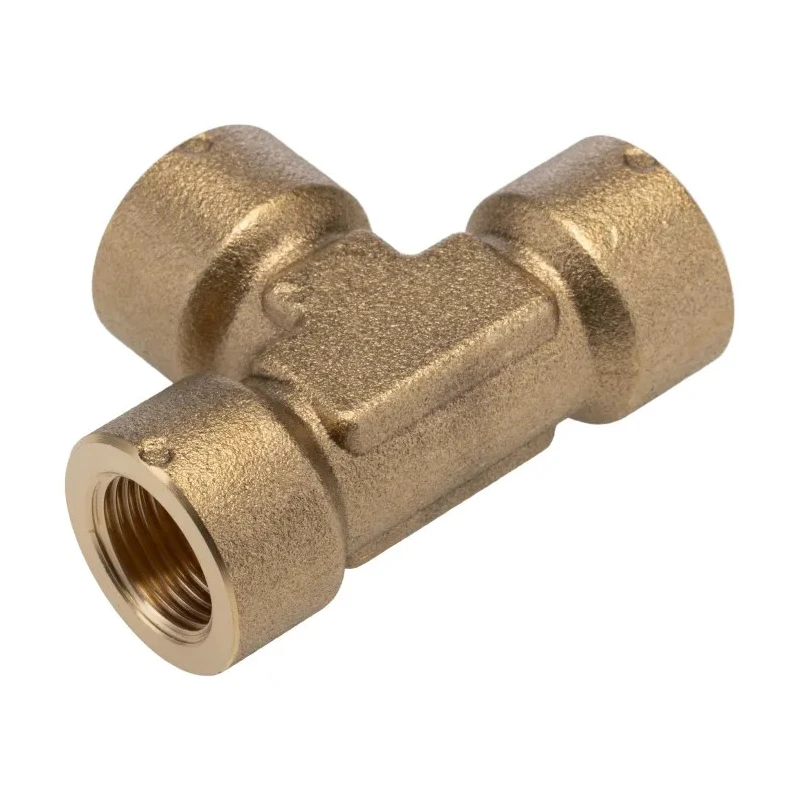 Legris Brass Pipe Fitting Female BSPP, Equal Tee, Maximum Operating Temperature 150°C, Maximum Working Pressure 0145 17 17