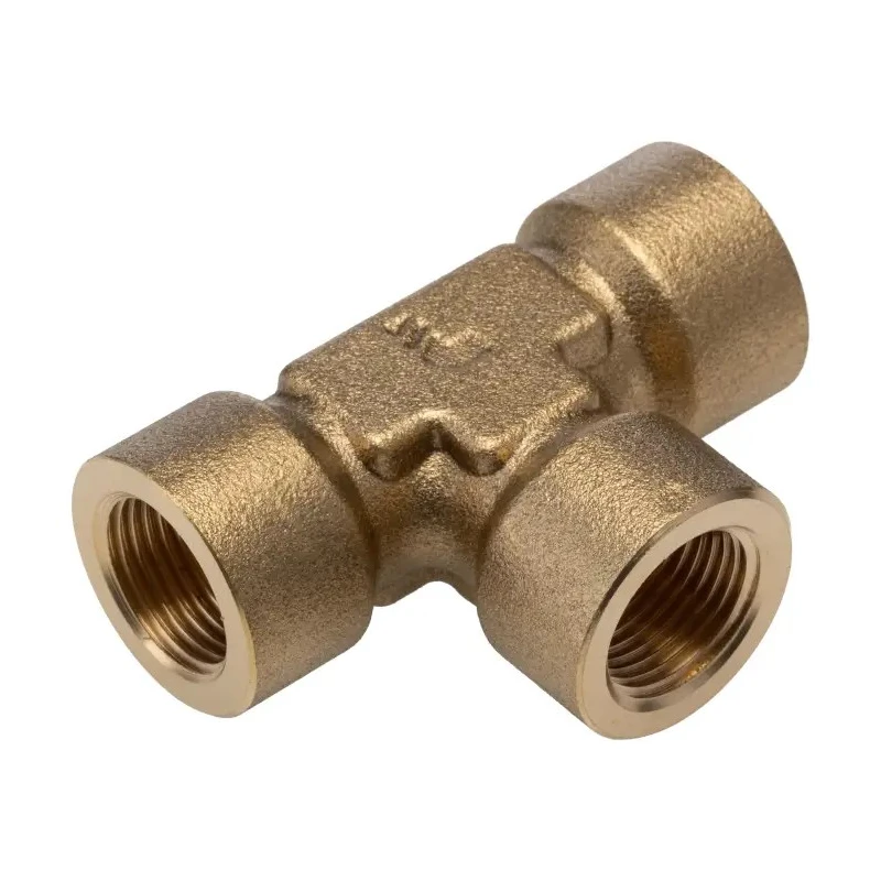 Legris Brass Pipe Fitting Female BSPP, Equal Tee, Maximum Operating Temperature 150°C, Maximum Working Pressure 0145 17 17