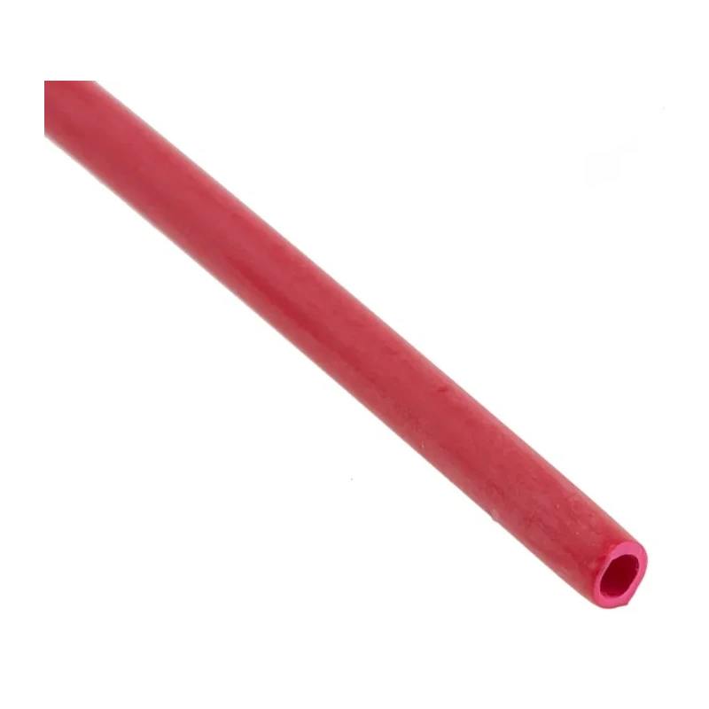 RS PRO Halogen Free Heat Shrink Tubing Red 1.6 mm Sleeve Diameter x 1.2 m Length 2:1 Shrink Ratio 267-2168