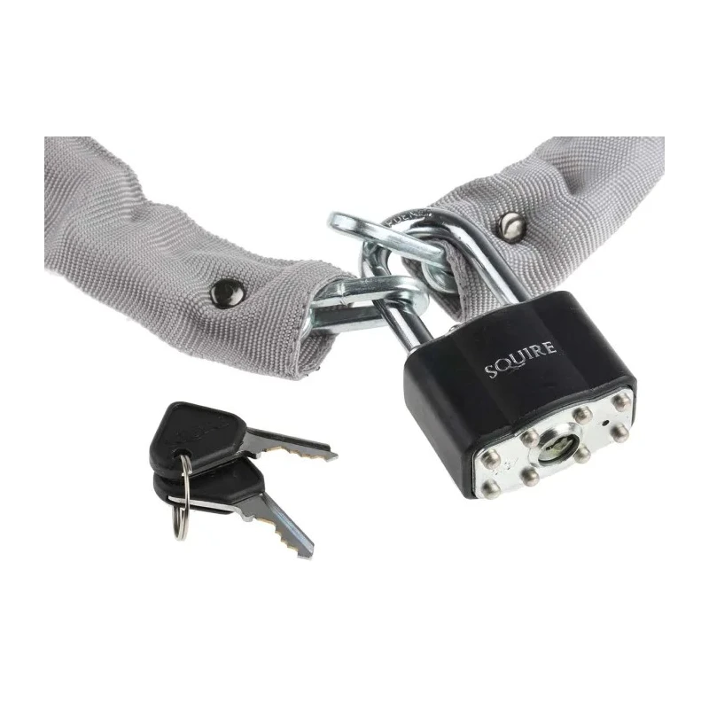 Squire Steel Security Chain 900 mm Length 5 mm Diameter Hardened Steel Lock 3536 RS