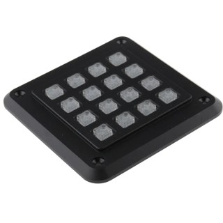 Storm IP54 16 Key Polymer Keypad 4x4 Layout Matrix Output Black Housing 