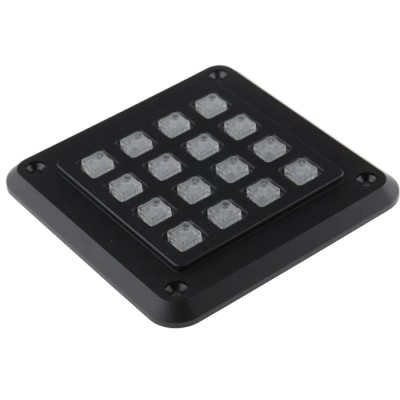 Storm IP54 16 Key Polymer Keypad 4x4 Layout Matrix Output Black Housing 