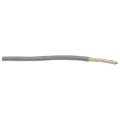 Alpha Wire Alpha Essentials Communication & Control Series Screened Control Cable, 6 Cores, 0.09mm² (28 AWG) 3306 SL033