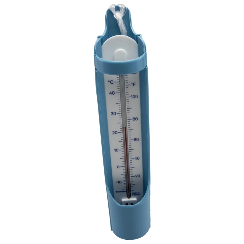 Brannan Recording Glass Thermometer 50 °C max 2 °C Division Red Spirit Filled 18/410/3