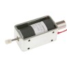 Mecalectro Single-Acting Linear Solenoid 12V Push Pull 8N Force 12mm Stroke 10.5W Continuous 8.M14 02 62 12 VCC 100%