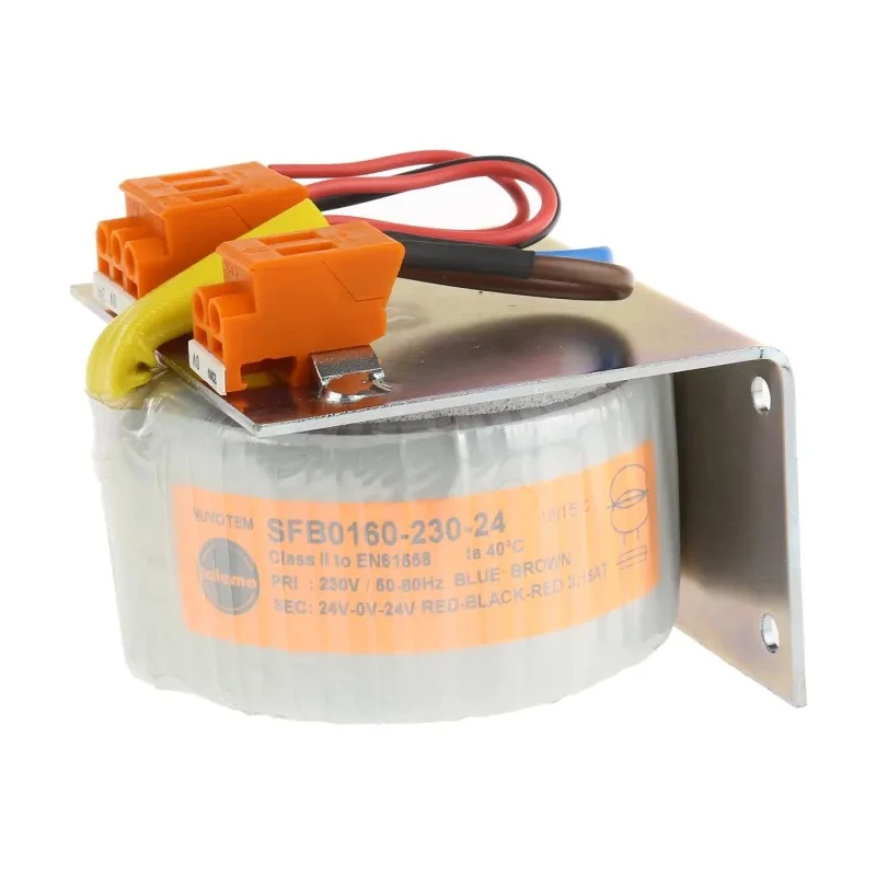 Nuvotem Talema 230 V ac ±24 V ac Toroidal Transformer 160 VA 1 Output SFB0160-230-24