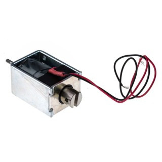 Mecalectro Linear Solenoid Push Pull 24V 40W 45mm Length 31.8mm Width 23.4mm 8.MB3 02 29 24 VCC 40W