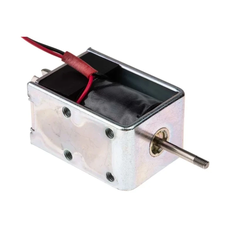 Mecalectro Linear Solenoid Push Pull 24V 40W 45mm Length 31.8mm Width 23.4mm 8.MB3 02 29 24 VCC 40W