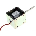 Mecalectro Linear Solenoid 24V 15W Push Pull Action 15mm Stroke 50.8mm Length 49mm Width 41.3mm Depth 8.M15 02 62 24 VCC 100%