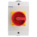 Eaton 1-Pole Surface Isolator Switch IP65, 260A, 13 kW, Red Handle, Screw Terminal T3-1 Series 