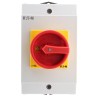 Eaton 1-Pole Surface Isolator Switch IP65, 260A, 13 kW, Red Handle, Screw Terminal T3-1 Series