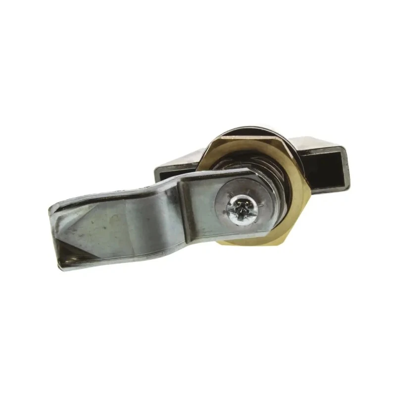Euro-Locks a Lowe & Fletcher group Company Camlock, 16.1 mm Panel-to-Tongue 20.1 x 22.5 mm, Key Unlock 0025012