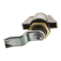Euro-Locks a Lowe & Fletcher group Company Camlock, 16.1 mm Panel-to-Tongue 20.1 x 22.5 mm, Key Unlock 0025012