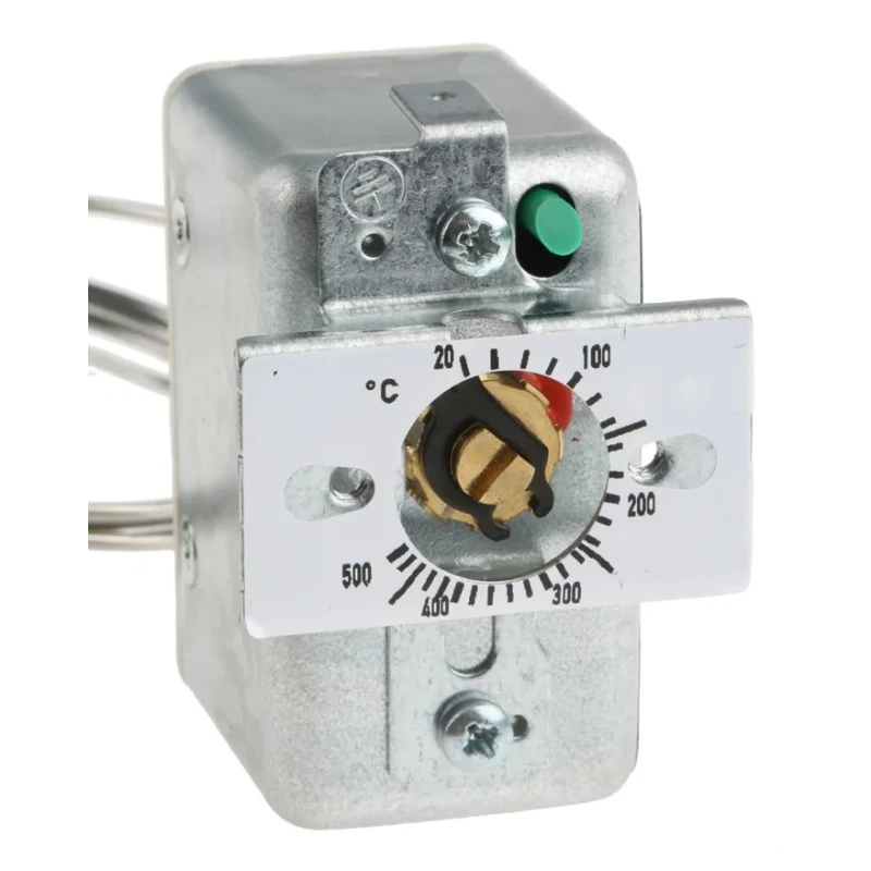 Jumo Capillary Thermostat Panel Mount Temperature Limiter Safety 602021/0005-046-000-50-1000-20-10-00-00-000-00-8