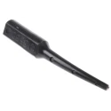Fluke Black Test Connector Adapter with Copper and Brass Contacts, Gold Plated, 2.5kV Voltage, 3A Current 3560-0