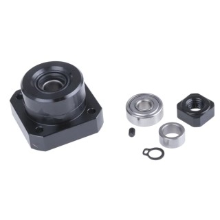 NSK Screw Shaft Support Kit 8mm Bore Diameter 35mm Mounting Hole Diameter Stainless Steel WBK08-11
