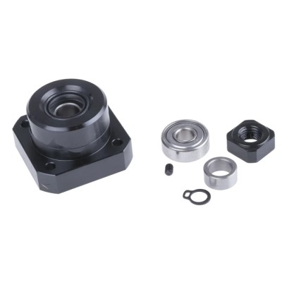NSK Screw Shaft Support Kit 8mm Bore Diameter 35mm Mounting Hole Diameter Stainless Steel WBK08-11