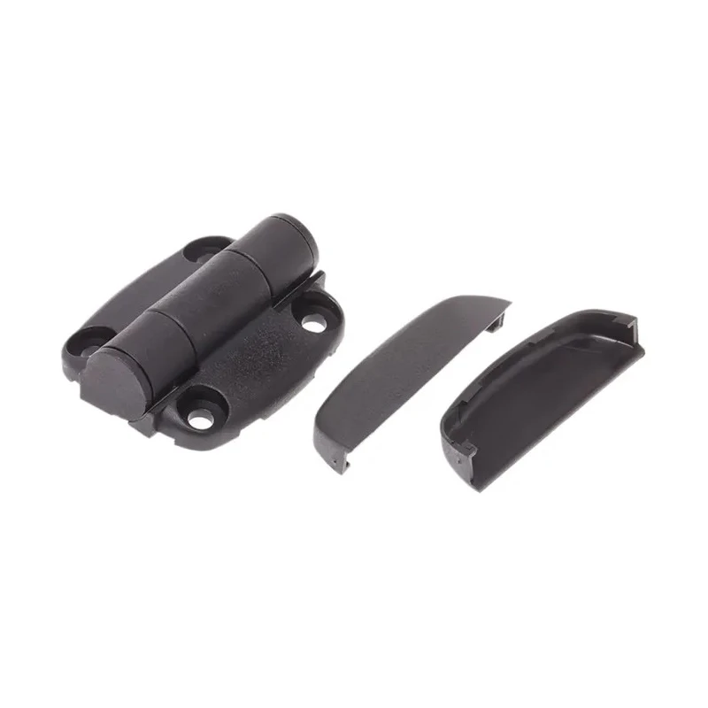 Southco Black Nylon Detent Hinge with Fixed Pin, Screw Fixing, 49mm x 44mm x 7mm G6-5-1