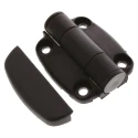 Southco Black Nylon Detent Hinge with Fixed Pin, Screw Fixing, 49mm x 44mm x 7mm G6-5-1