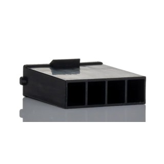 Molex Sabre Male Connector Housing, Nylon, Cable Mount, 4 Contacts, 7.49 mm Pitch, 1 Row Straight 43680-2004