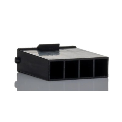 Molex Sabre Male Connector Housing, Nylon, Cable Mount, 4 Contacts, 7.49 mm Pitch, 1 Row Straight 43680-2004