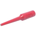 Fluke Red Test Connector Adapter with Brass, Copper Contacts and Gold, Nickel Plated, 3A, 250V DC 3560-2