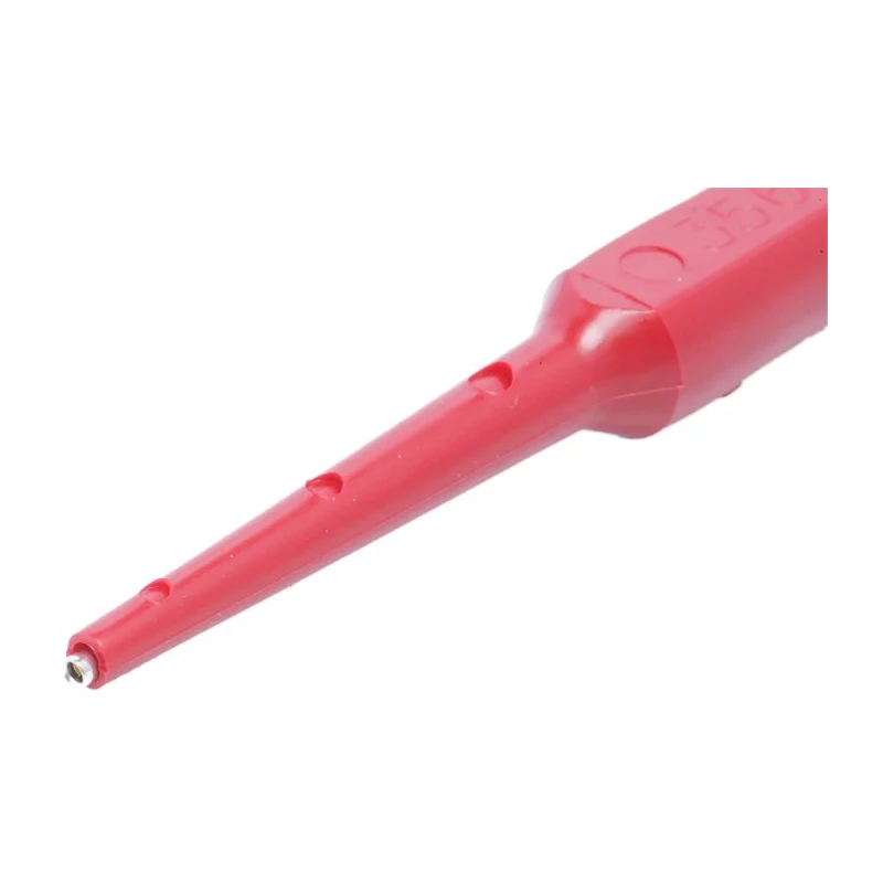 Fluke Red Test Connector Adapter with Brass, Copper Contacts and Gold, Nickel Plated, 3A, 250V DC 3560-2