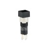 Omron Illuminated Push Button Switch, Latching, Panel Mount, 8 mm Cutout, SPST, Green Red White Yellow LED, A3DA-7121