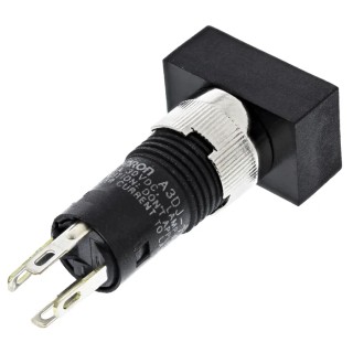Omron A3d Series Illuminated Latching Push Button Switch Panel Mount 8 mm Cutout SPST LED A3DJ-7121