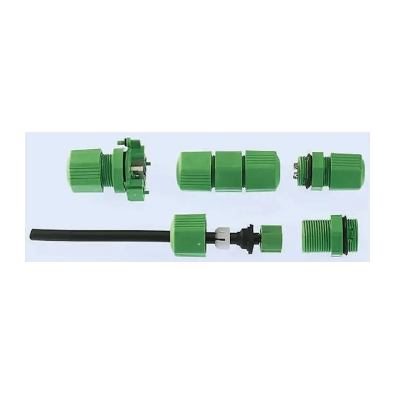 Phoenix Contact Circular Connector Adapter Q Series, , Straight Orientation, 17.5A, 500V, Tin Plated Copper Alloy IP67
