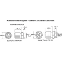 Phoenix Contact Circular Connector Adapter Q Series, , Straight Orientation, 17.5A, 500V, Tin Plated Copper Alloy IP67