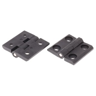 Steinbach & Vollman Polycarbonate Pin Screw-On Butt Hinge 50mm x 50mm x 6mm 0.54.0505.0