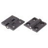 Steinbach & Vollman Polycarbonate Pin Screw-On Butt Hinge 50mm x 50mm x 6mm 0.54.0505.0