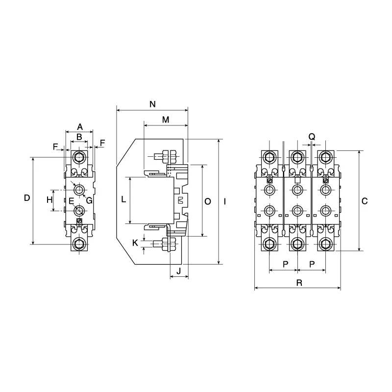 Mersen NH Series Plastic Tag Fuse Holder Shroud, IP40, IP64 Rated, VDE and EAC Certified, 75mm Length G213170 / BB00COV