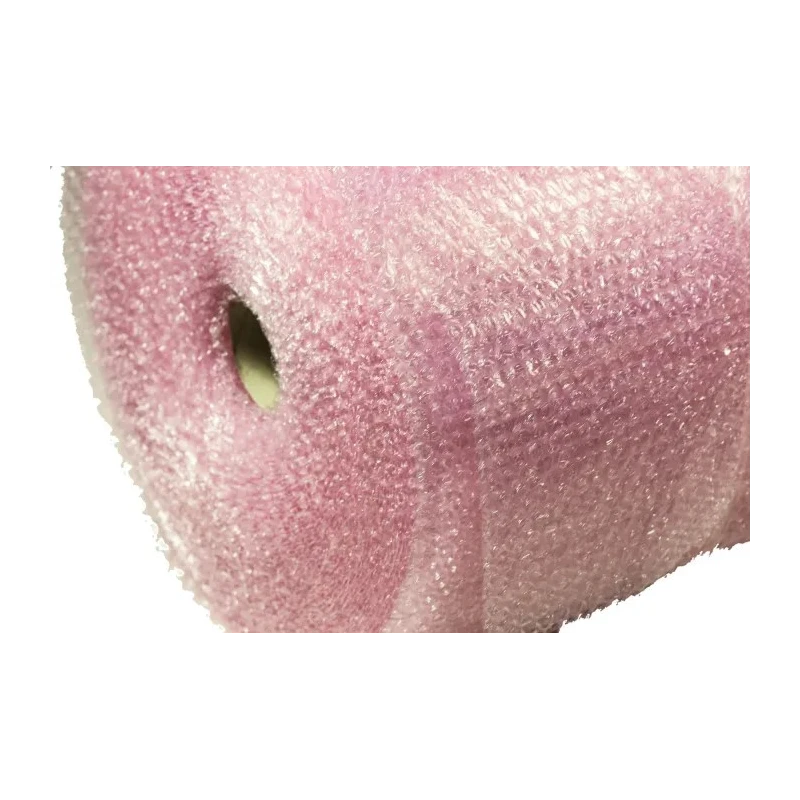 RS PRO ESD Wrap Roll Pink 500mm Width x 50m Length, 6mm Thickness, Surface Resistivity 10^10 Ω, EN 61340-5-1 356-2315