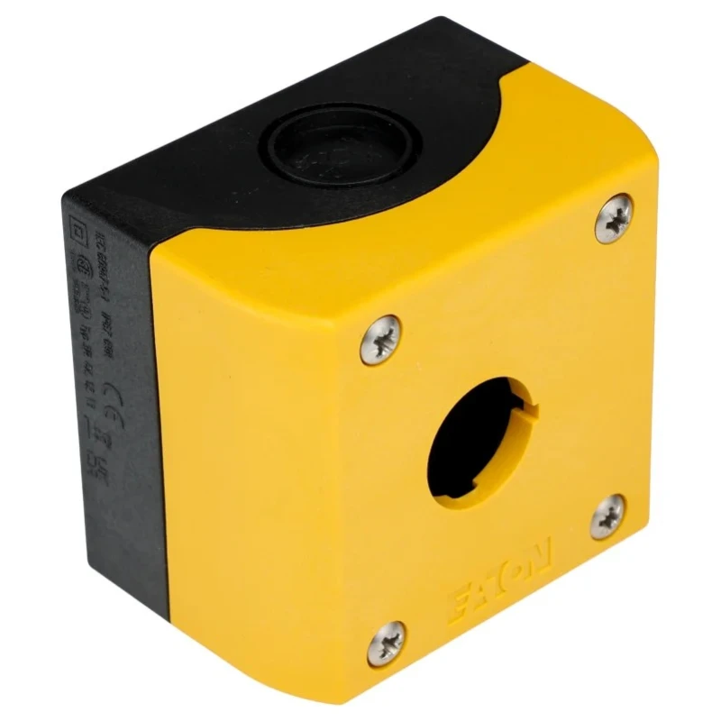 Eaton Grey Plastic Control Station Enclosure RMQ Titan M22 Series 22mm Cutout Diameter IP66 70002533 M22-I1Y-M1