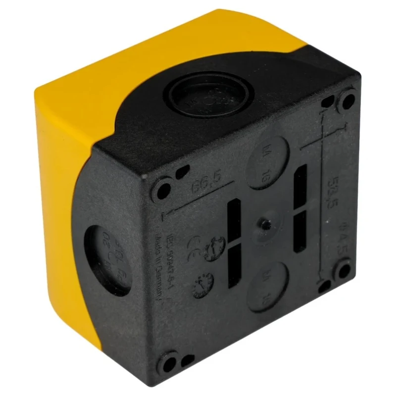 Eaton Grey Plastic Control Station Enclosure RMQ Titan M22 Series 22mm Cutout Diameter IP66 70002533 M22-I1Y-M1