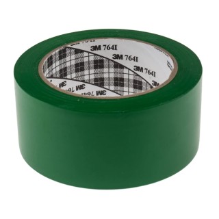 3M Green Vinyl Lane Marking Tape 50mm Width 33m Length 0.13mm Thickness Rubber Adhesive 3M 764