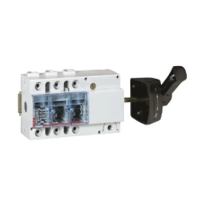Legrand 4-Pole DIN Rail Isolator Switch IP55, 63A, 5.3W, Black Handle Vistop Series 