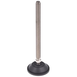 Nu-Tech Engineering M12 55 mm Diameter Adjustable Foot Nickel Plated Steel 600 kg Static Load Capacity 10 ° Tilt A090/022