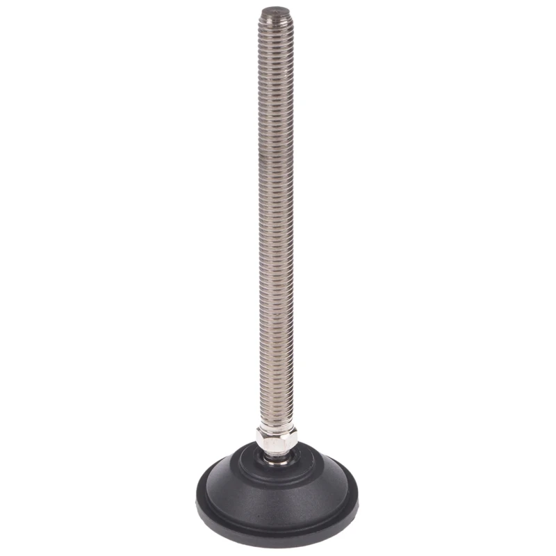 Nu-Tech Engineering M12 55 mm Diameter Adjustable Foot Nickel Plated Steel 600 kg Static Load Capacity 10 ° Tilt A090/022